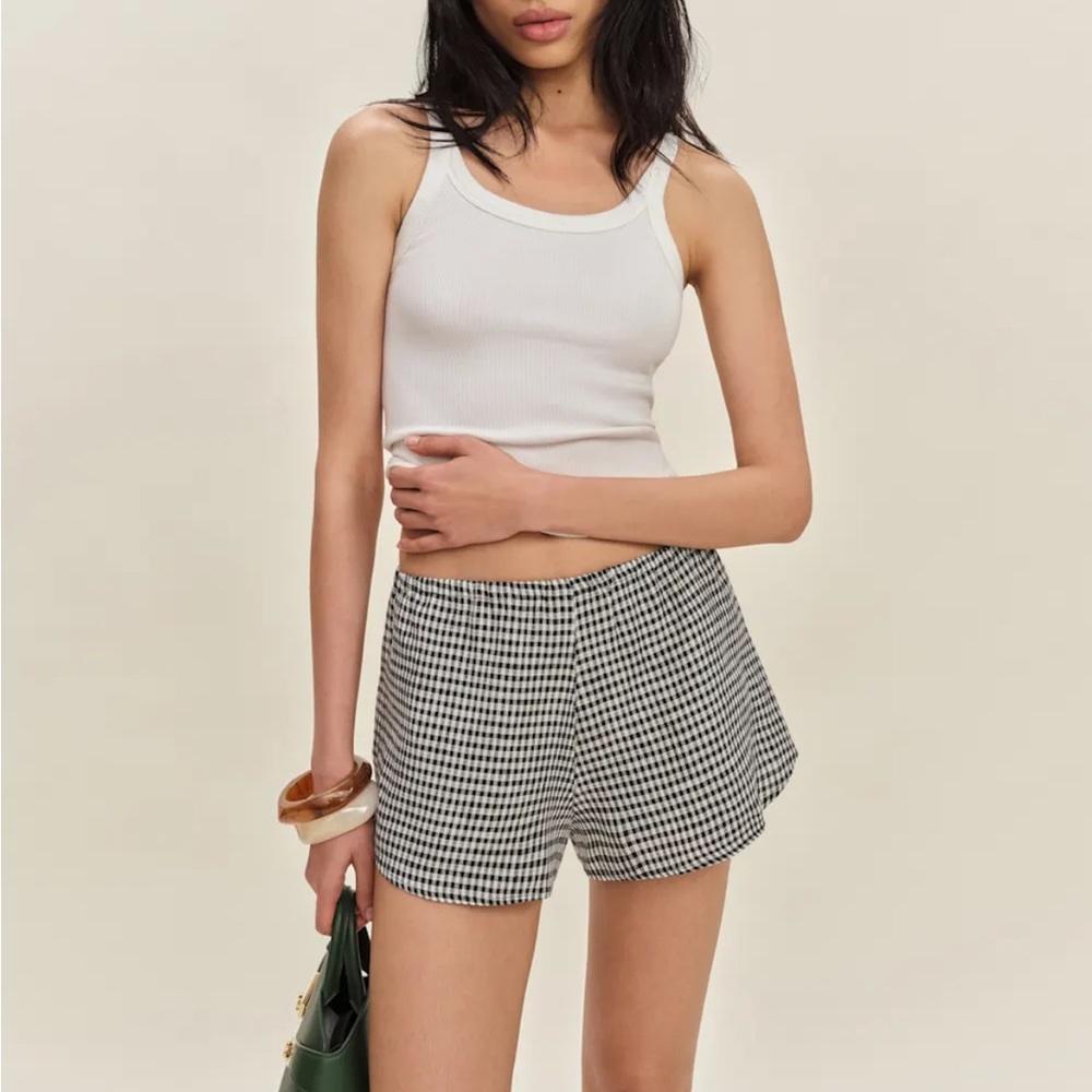 Reformation Tiffie Linen Short